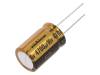 UFW1C472MHD Конденсатор: электролитический; THT; 4700мкФ; 16ВDC; O16x25мм