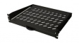 DN-19-TRAY-2-450-SW Extendible Shelf for 19" Cabinets, 352mm, Black