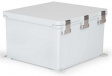 UPCG181610HML PolyBox 482 х 431 х 286 мм, петли, защелки AISI316, серая крышка, PC, IP66 / IP6