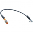 RST 3-RKMWV/LED A 3-224/1 M Соединительный кабель M8 (90°) Муфта M12 Штекер 1 m