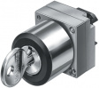 3SB3500-4AD11 Переключатель: поворотный с ключом; 2; 22мм; Подсвет: отсутствует
