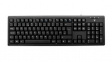 KU200UK Keyboard, KU200, UK English, QWERTY, USB/PS/2, Cable