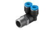 QSYL-3/8-8 Push-In Y-Fitting, 56.7mm, Compressed Air, QS