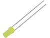 OSY5JA3NE4A LED; 3мм; желтый; 68-100мкд; 140°; Поверхность: плоская; без фланца