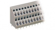 736-112 Double-deck pcb terminal 2.5 mm2, 12 poles