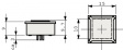 3.14.200.011/0000 Illuminated Key Switch, 100 mA, 42 VAC/VDC