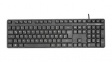 AKB30DE Keyboard, DE Germany, QWERTZ, USB, Cable