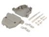 2360-0102-33, Корпус: для разъемов D-Sub; D-Sub 25pin, D-Sub HD 44pin; прямой, Encitech Connectors