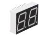 LDD080AUE-101A Дисплей: LED; 7-сегментный; 20,32мм; красный; 11,6мкд; катод; 0,8"