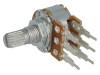 R16148-1B-3-B10K Потенциометр: осевой; однооборотный; 10кОм; 125мВт; ±20%; THT; 6мм