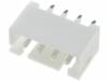 A2501WV-4P Гнездо; провод-плата; "папа"; PIN:4; 2,5мм; THT; 250В; 3А; луженые