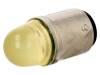 LY-BA15D-24AC/DC, Лампочка LED; желтый; BA15D; 24ВDC; 24ВAC, POLAM-ELTA