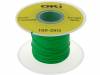 R26GREEN-0100, Кабель; однопров; OFC; 26AWG; kynar 460 (PVDF); зеленый; 300В; 100м, OK International