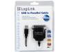 AU0003C, Адаптер USB-Centronics; вилка Centronics 36pin, вилка USB A, LOGILINK