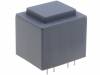 TEZ2.6/D230/10.5V, Трансформатор: залитый; 2,6ВА; 230ВAC; 10,5В; Монтаж: на плату, Tufvassons
