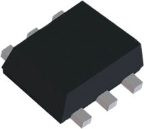 USBLC6-2P6, TVS diode, 1.1 V SOT-666, STM