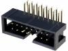 ZL231-16KG Гнездо; IDC; "папа"; PIN:16; угловой 90°; THT; позолота; 2,54мм