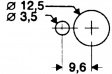 8632A-5X933 Кнопочный переключатель вкл.-(вкл.) 1P