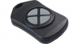 RND 455-00013 Корпус пластиковый темно-серый ABS Silicone с 4-мя кнопками