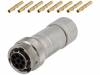 RT0612-8SNH-K, Круглый; вилка; "мама"; PIN:8; 13А; внутр.байонетное соединение, Amphenol