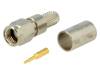 321-105-001 (SMA-50/2-RF240/W5.01) Вилка; SMA; "папа"; прямой; 50Ом; RF240; обжим; на провод; тефлон