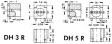 DH5R Держатель для СИД графитовый 5 mm