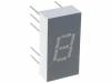 KW1-301AOA Дисплей: LED; 7-сегментный; 7,6мм; красный; 0,75-1,2мкд; анод; 0,3"