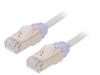 STP28X1MIG Patch cord; F/UTP,TX6A-28™; 6a; однопров; Cu; LSZH; серый; Дл: 1м