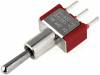 IC1201T1B2M2QE Переключатель: тумблер; 3; SP3T; ON-OFF-ON; 5A/125ВAC; 5A/28ВDC