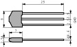 DSS6NC52A221Q93A Фильтры подавления помех, проволочные 6 A 100 VDC