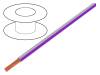 LGY0.35-WH/VI Провод; LgY; многопров; Cu; 0,35мм2; бело-фиолетовый; ПВХ; 300/500В