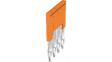 1985780000 ZQV 6N/4 Cross connector 29.9 x 34.11 mm Orange Z Series