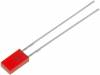 L-144IDT, LED; прямоугольная; 3,9x1,9мм; красный; 3-6мкд; 110°; 20мА; 2?2,5В, Kingbright