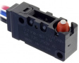 D2VW-01-1M Micro switch 0.1 A Plunger 1 change-over (CO)