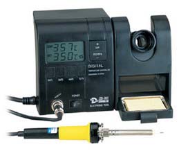 ZD-937, Монт.станция, керамический паяльник 24 в/ 48 вт со встроенным&nbsp;&nbsp;датчиком температ, ZhongDi