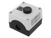 3SU1801-0AE00-2AB1 Пульт управления; NC; черный; IP67; Кнопка: плоская; Серия:3SU1.5