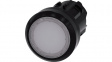 3SU1001-0AB60-0AA0 SIRIUS ACT Illuminated Push-Button front element Plastic, white