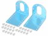 STAMPED ALUMINUM L-BRACKET PAIR FOR 37D Крепление; Размеры:37,6x49,2x37,6мм; серебристый; Кол-во шт:2