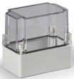 SPCP081313T Cubo S 75 x 125 x 125 мм, 50 мм основание, глухая стенка, прозрачная крышка, PC,
