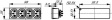 PX0714/4/15/28 Appliance socket 10A, 4x, flush-mounted Snap-in