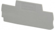 3038558 End plate, grey