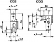 638263222002 Blade Header, Straight, 2 Pins, 5.08 Pitch