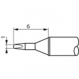 STTC-125P Soldering Tip Chisel / cone 30° 1.0 mm 390 °C