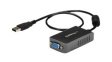 USB2VGAE2 Adapter Compatible with Windows Only, USB-A Plug - VGA Socket
