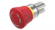 45-2D36.2920.000  Emergency Stop Switch Actuator, Red / Yellow, IP66/IP67/IP69K, Latching Function