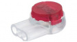 UR2 Butt Connector 0.4 ... 0.9mm2 Polypropylene Red Pack of 100 pieces