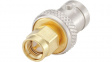 32S151-K00L5 Straight Adapter, SMA Plug - BNC Socket, 50Ohm