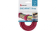 VEL-OW64505 VELCRO Hook and Loop Fastener, 20 mm x 200 mm, Red
