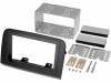 381094-24 Рамка для магнитолы; 2 DIN; Fiat; черный