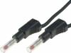 AX-TL-4BS1-B, Измерительный провод; силикон; 1м; черный; 32А, AXIOMET